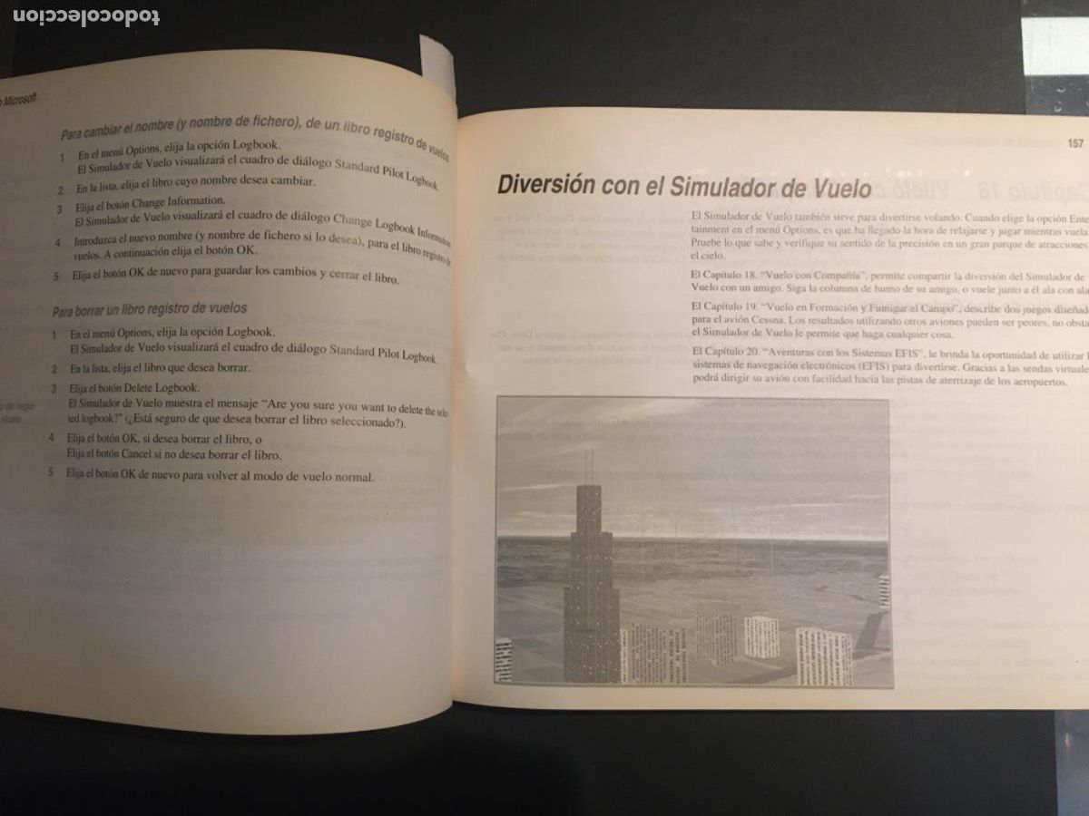 Libros de segunda mano: MICROSOFT FLIGHT SIMULATOR, MANUAL DE VUELO - Foto 2
