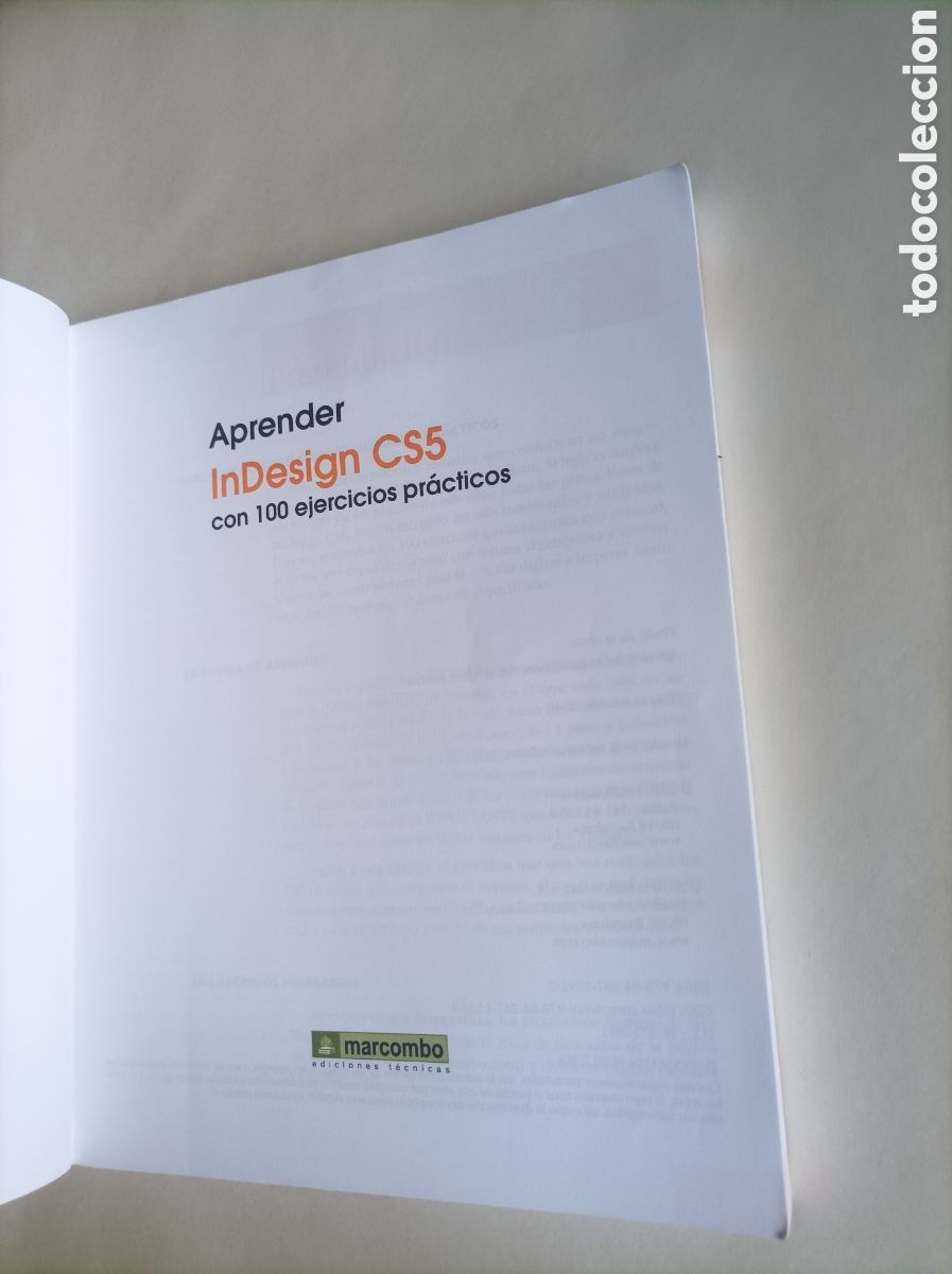 Libros de segunda mano: Aprender Indesing CS5 con 100 ejercicios pr&aacute;cticos - Foto 2
