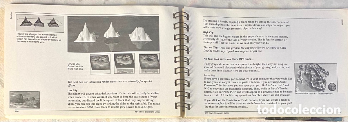 Libros de segunda mano: Dise&ntilde;o de mundos, KPT Bryce para Mac. Explorer Guide, Macintosh. Primera versi&oacute;n, 1994. - Foto 10