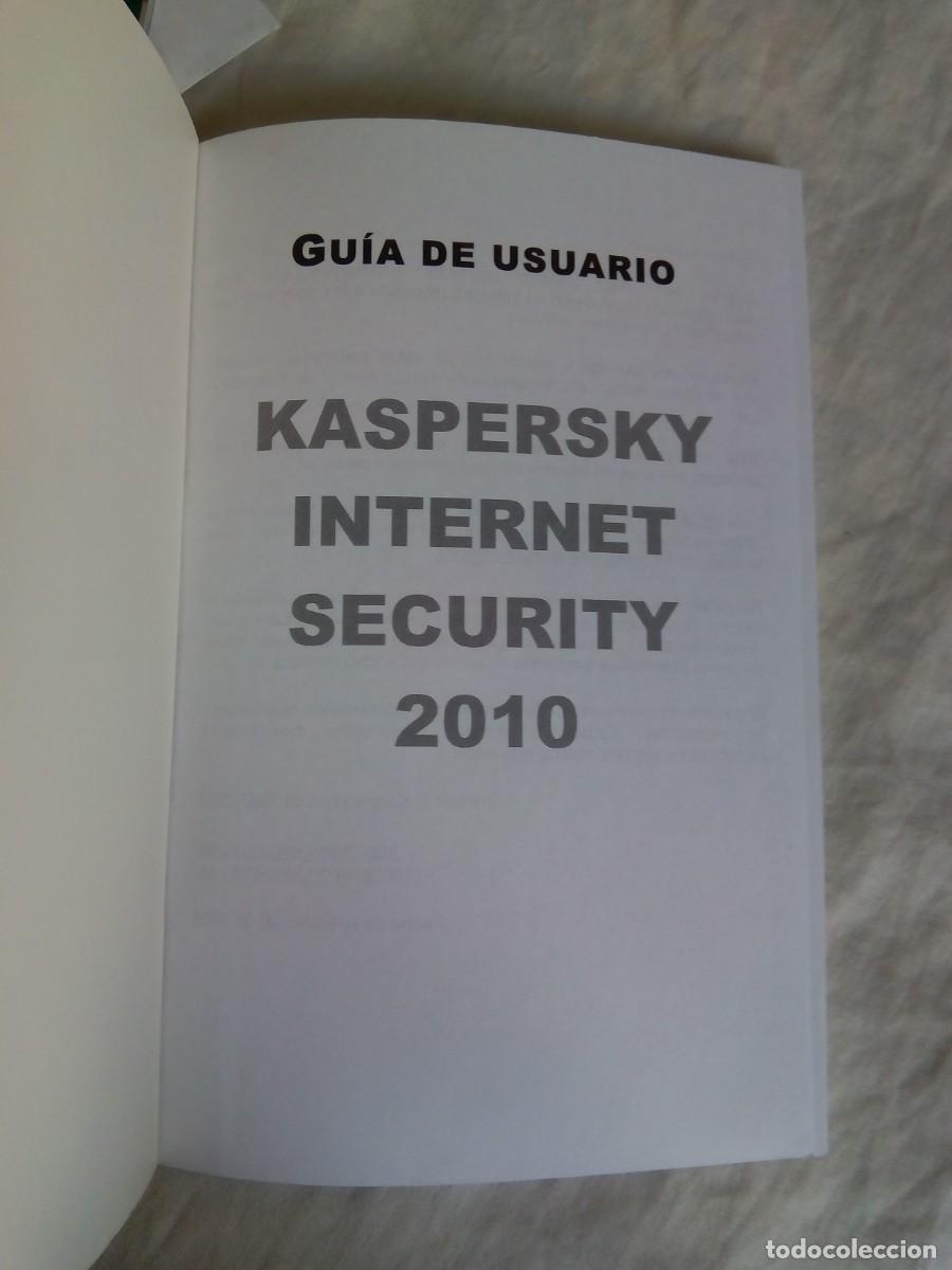 Libros de segunda mano: KASPERSKY INTERNET SECURITY 2010 / MANUAL + CD - Foto 2