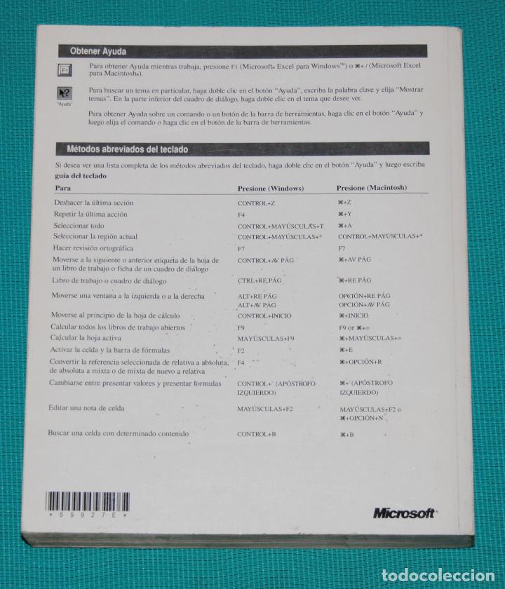 Libros de segunda mano: Microsoft Excel 5.0 Manual del usuario - Foto 2