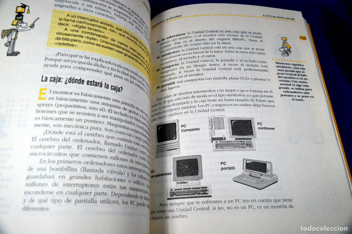 Libros de segunda mano: INTRODUCCI&Oacute;N A LA INFORM&Aacute;TICA PARA TORPES - Foto 5