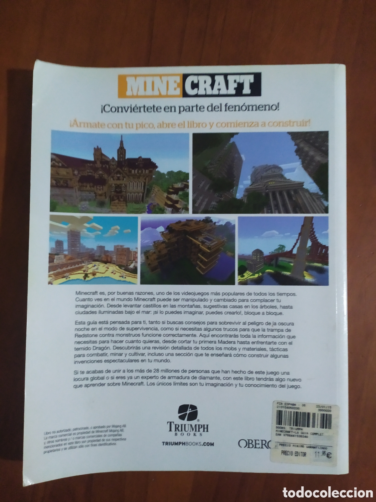 Libros de segunda mano: Minecraft la Gu&iacute;a completa Oberon - Foto 2