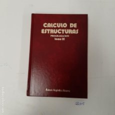 Libros de segunda mano: CÁLCULO DE ESTRUCTURAS PROGRAMACIÓN. Lote 380600099