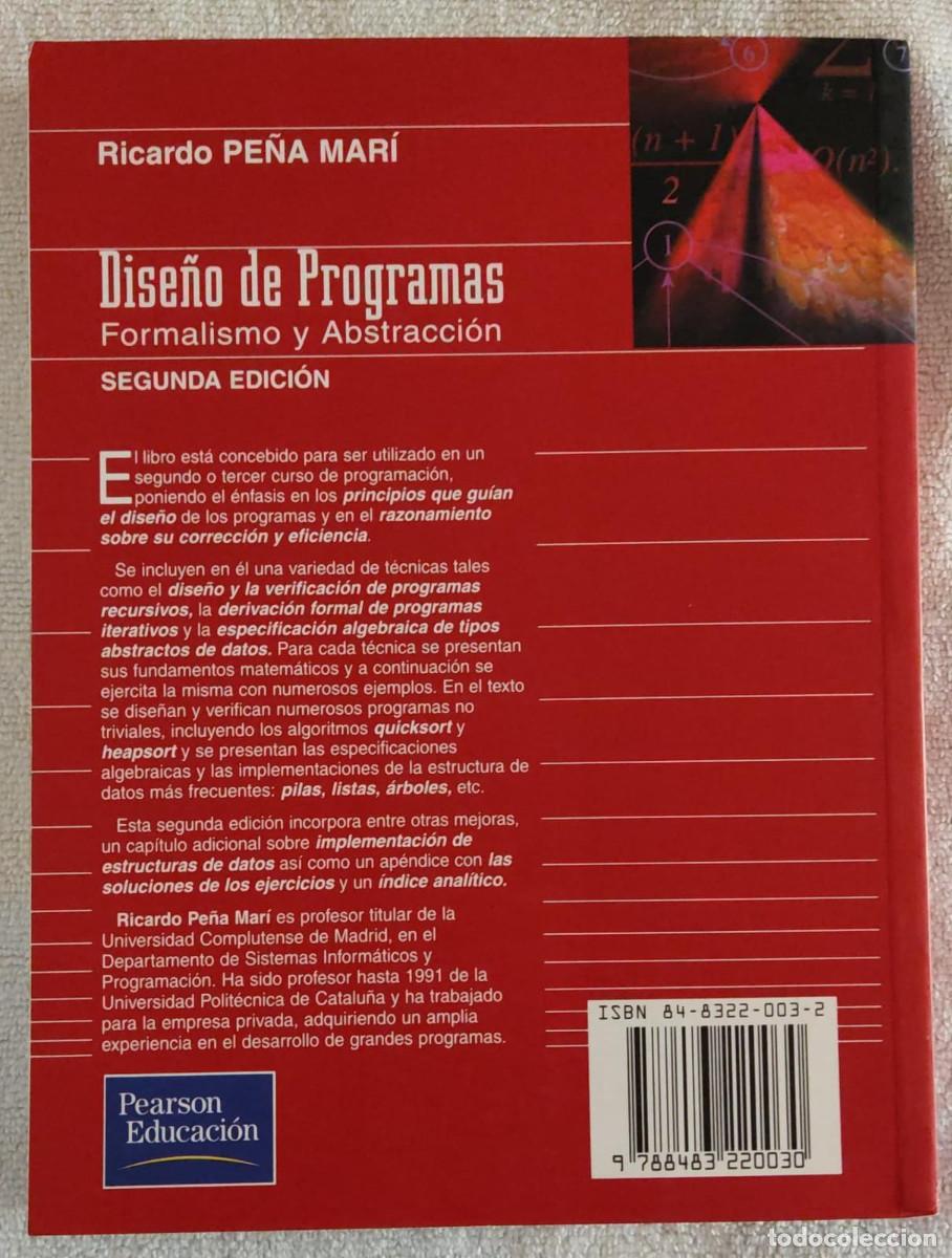 Libros de segunda mano: DISE&Ntilde;O DE PROGRAMAS. - Foto 3