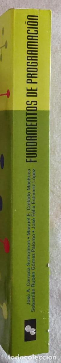 Libros de segunda mano: FUNDAMENTOS DE PROGRAMACI&Oacute;N. - Foto 2