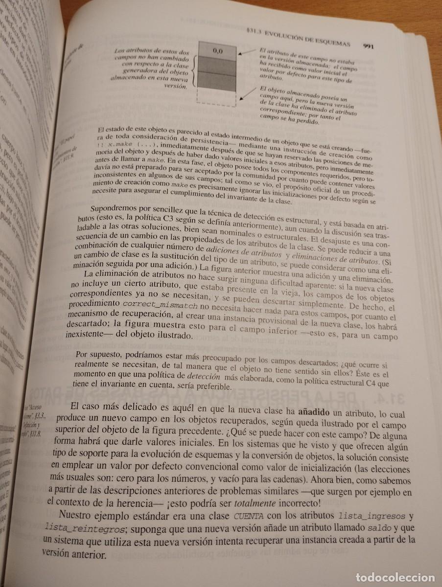 Libros de segunda mano: CONSTRUCCI&Oacute;N DE SOFTWARE ORIENTADO A OBJETOS (BERTRAND MEYER) NO INCLUYE CD - Foto 4