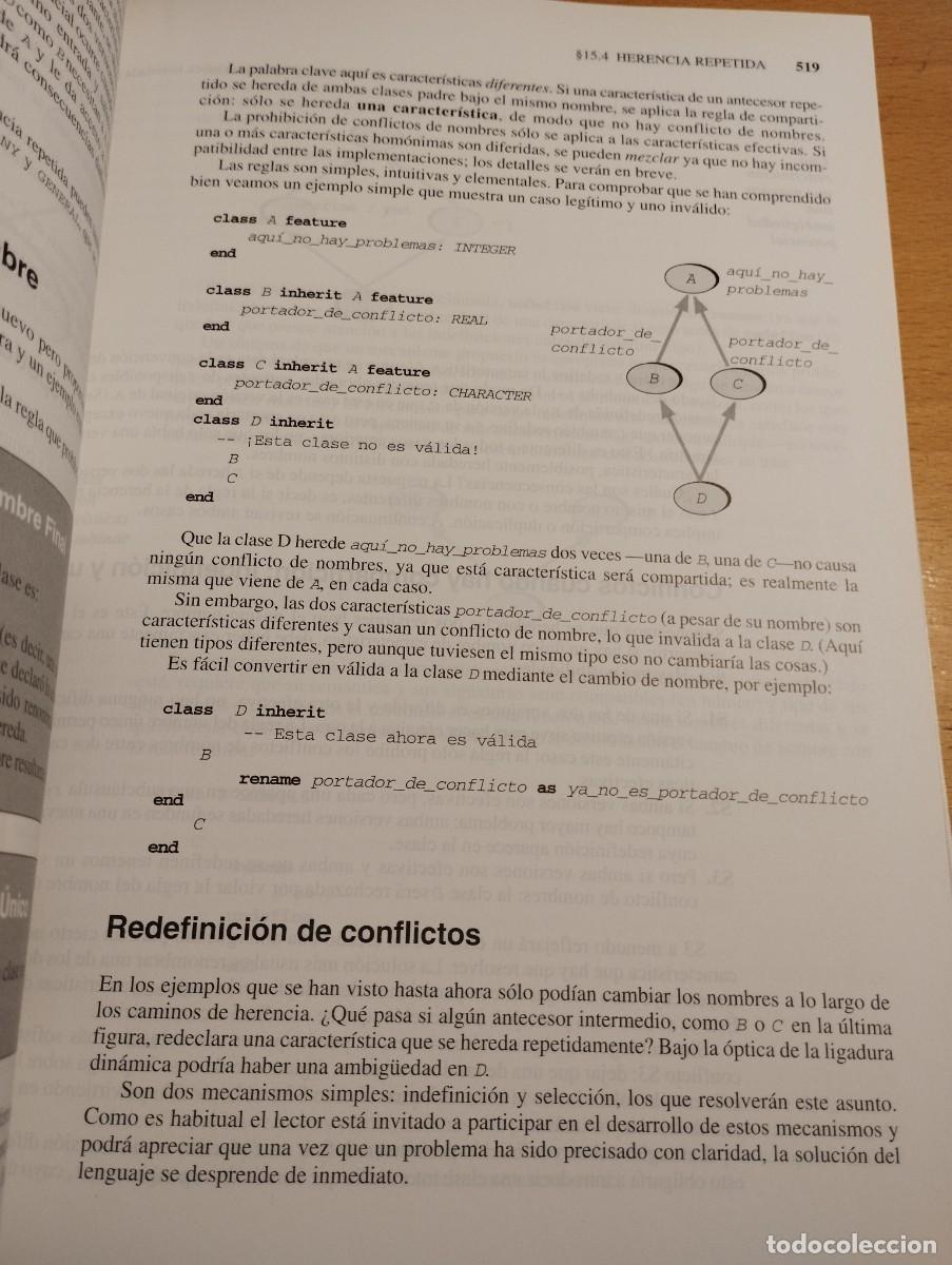 Libros de segunda mano: CONSTRUCCI&Oacute;N DE SOFTWARE ORIENTADO A OBJETOS (BERTRAND MEYER) NO INCLUYE CD - Foto 13