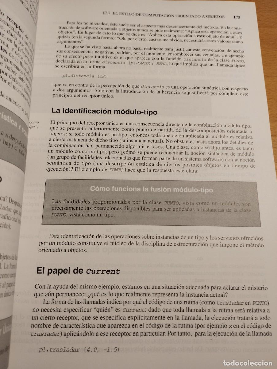 Libros de segunda mano: CONSTRUCCI&Oacute;N DE SOFTWARE ORIENTADO A OBJETOS (BERTRAND MEYER) NO INCLUYE CD - Foto 19
