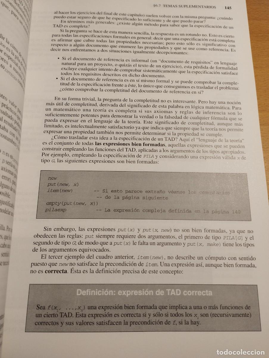 Libros de segunda mano: CONSTRUCCI&Oacute;N DE SOFTWARE ORIENTADO A OBJETOS (BERTRAND MEYER) NO INCLUYE CD - Foto 20