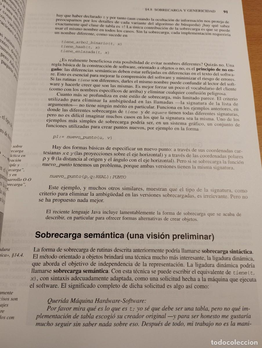 Libros de segunda mano: CONSTRUCCI&Oacute;N DE SOFTWARE ORIENTADO A OBJETOS (BERTRAND MEYER) NO INCLUYE CD - Foto 22