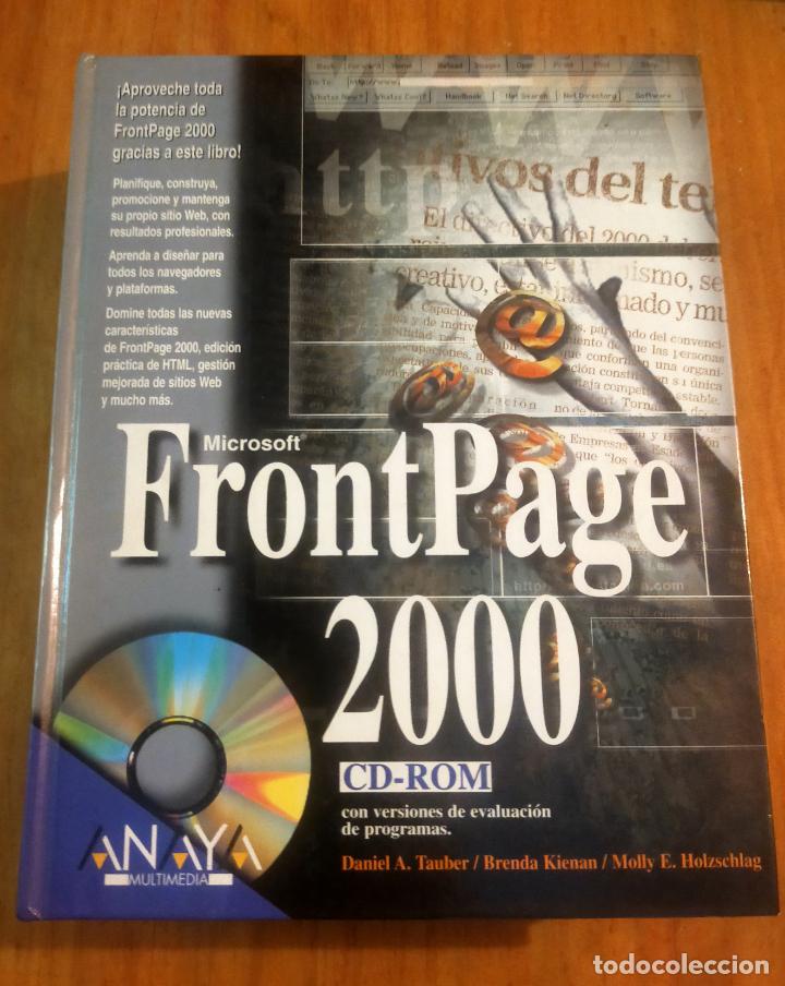 Libros de segunda mano: FRONTPAGE 2000 - CON CD - Foto 1