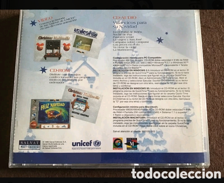 Libros de segunda mano: CD-ROM CHRISTMAS MULTIMEDIA. SALVAT - Foto 3