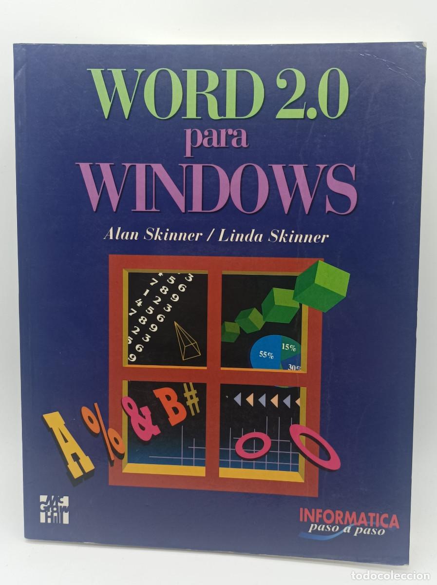 Libros de segunda mano: WORD 2.0 PARA WINDOWS- ALAN SKINNER/ LINDA SKINNER - Foto 1