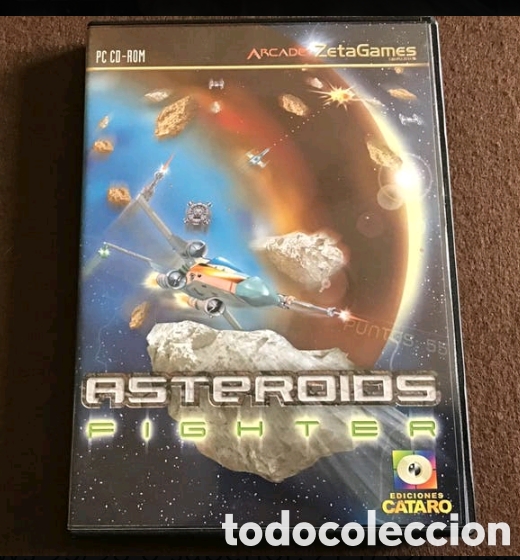 Libros de segunda mano: DISCO CD-ROM. ASTEROIDS-FIGHTER. Juego ARCADE - Foto 1