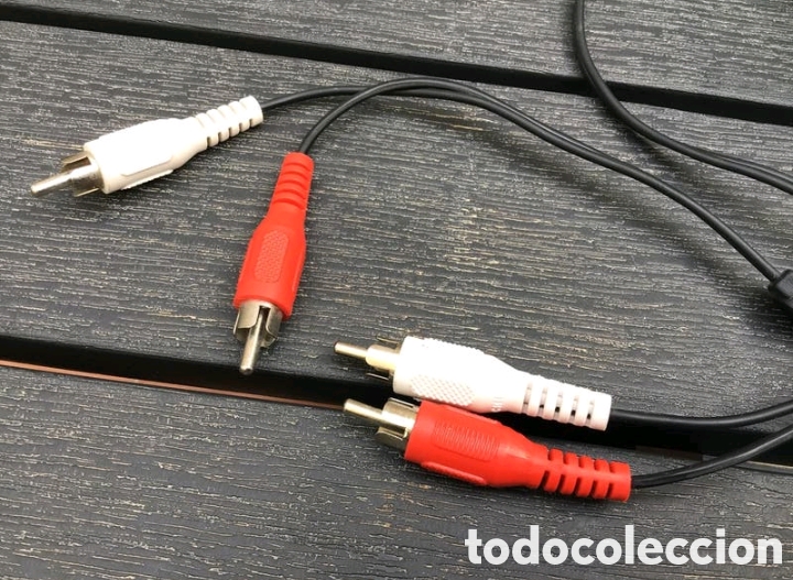 Libros de segunda mano: CABLE RCA. Blanco/Rojo. MACHO a MACHO - Foto 1