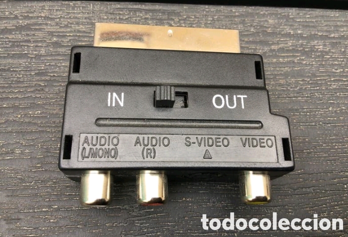 Libros de segunda mano: ADAPTADOR CONMUTABLE SCART/AV - Foto 2