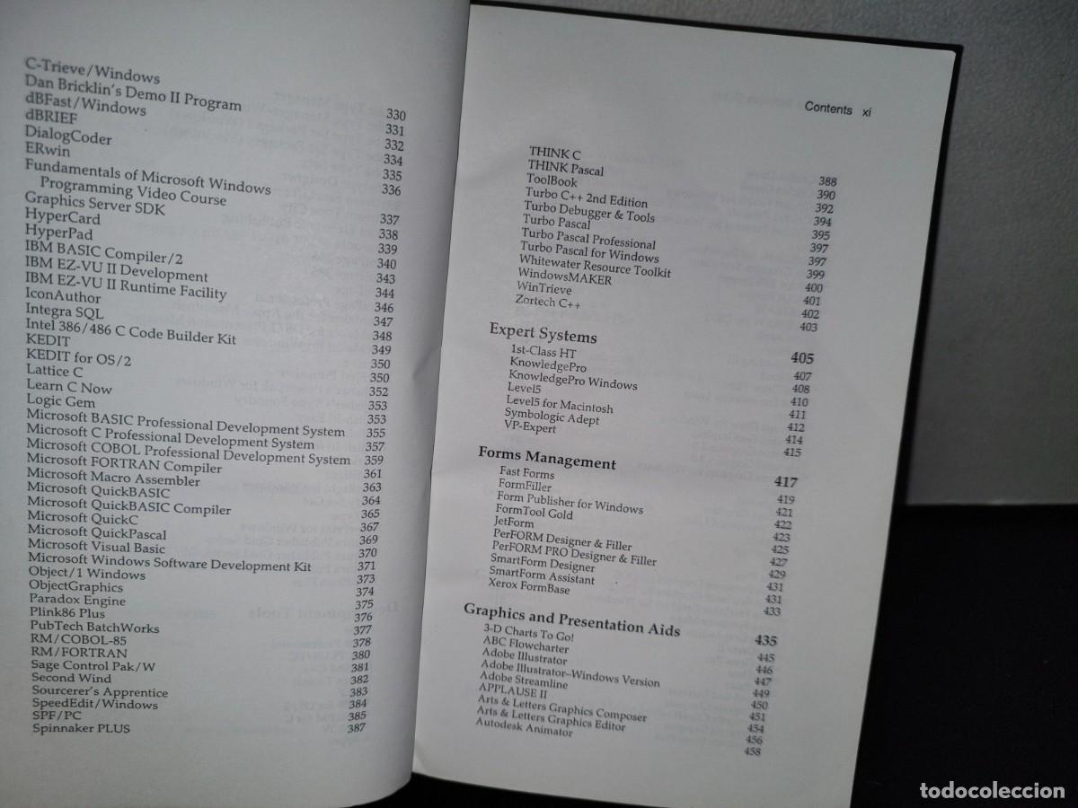 Libros de segunda mano: 54- THE CORPORATE SOFTWARE GUIDE. AN OBJECTIVE GUIDE TO PERSONAL COMPUTER PRODUCTS FOR THE INFORMATI - Foto 9