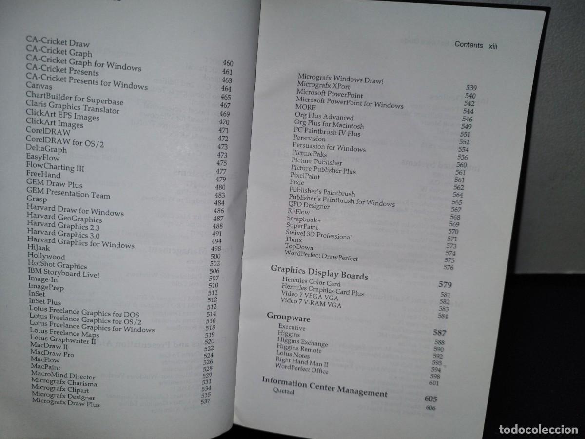 Libros de segunda mano: 54- THE CORPORATE SOFTWARE GUIDE. AN OBJECTIVE GUIDE TO PERSONAL COMPUTER PRODUCTS FOR THE INFORMATI - Foto 10