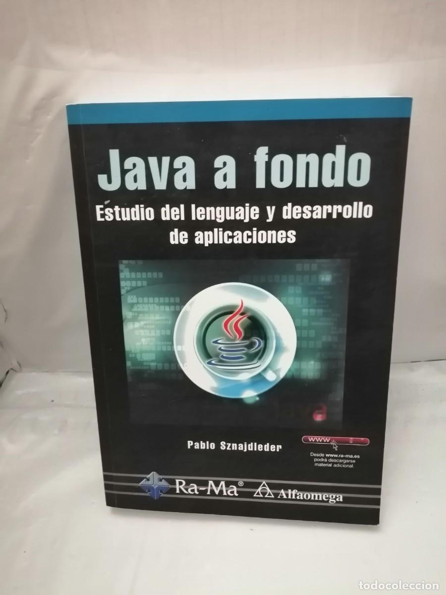 Libros de segunda mano: JAVA A FONDO: ESTUDIO DEL LENGUAJE Y DESARROLLO DE APLICACIONES - Foto 1