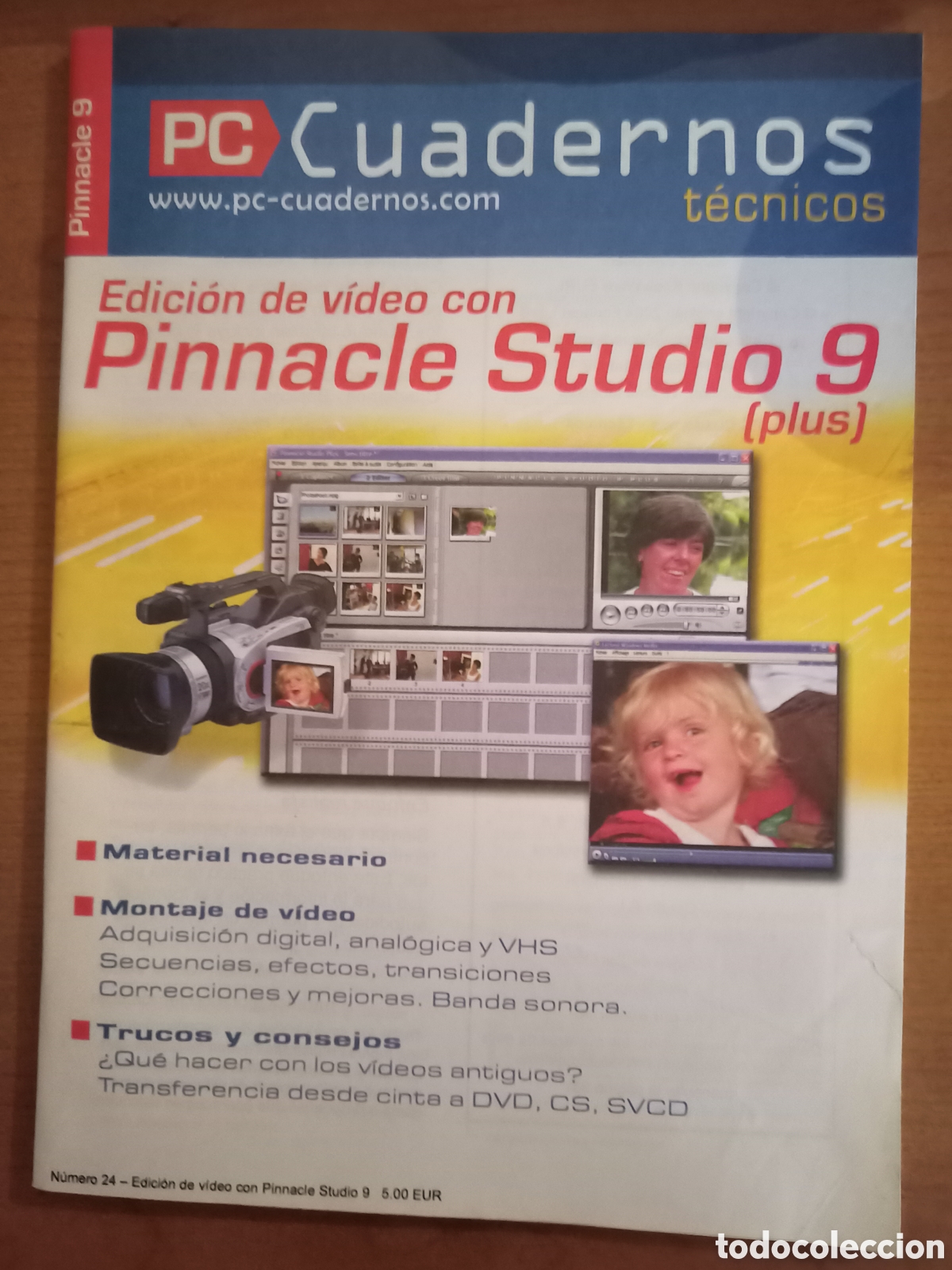 Libros de segunda mano: Pc cuadernos t&eacute;cnicos Edici&oacute;n de v&iacute;deo con Pinnacle Studio 9 plus - Foto 1