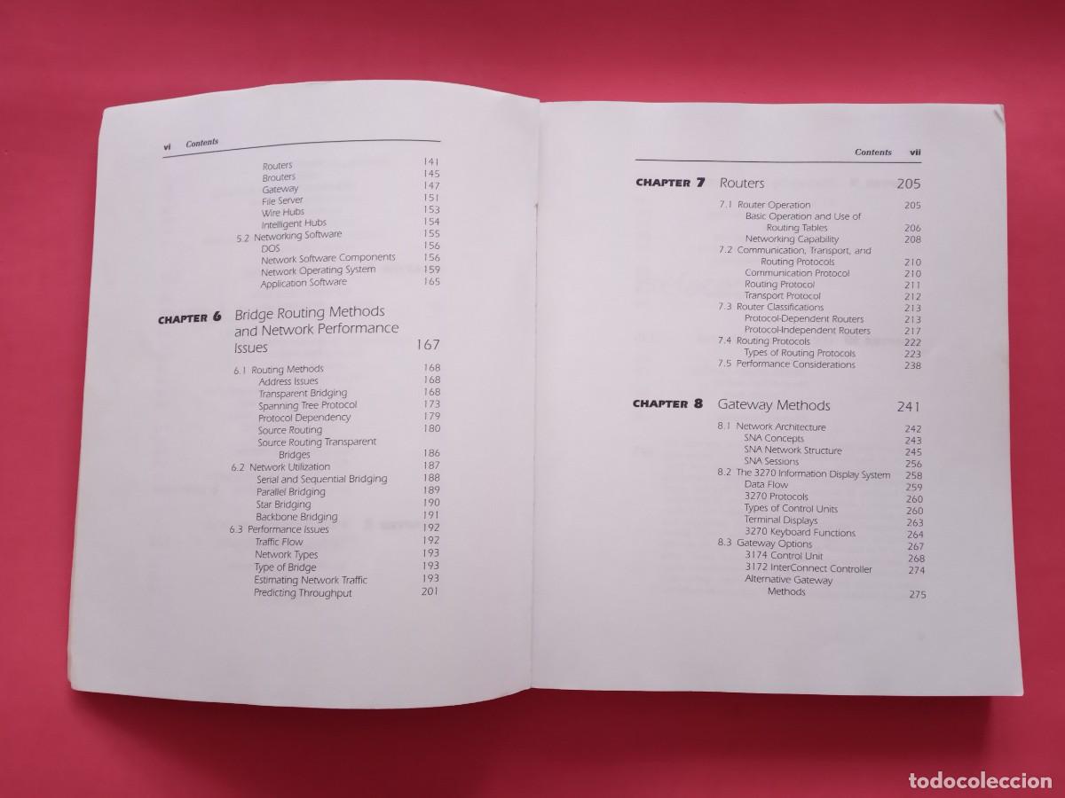 Libros de segunda mano: ETHERNET NETWORKS: DESIGN - IMPLEMENTATION - OPERATION - MANAGEMENT. GILBERT HELD. USA, 1994. - Foto 7