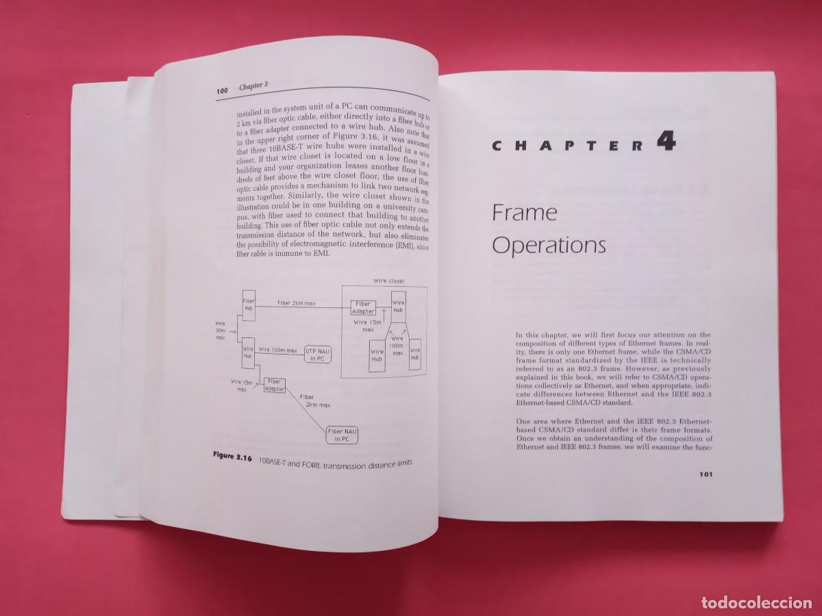 Libros de segunda mano: ETHERNET NETWORKS: DESIGN - IMPLEMENTATION - OPERATION - MANAGEMENT. GILBERT HELD. USA, 1994. - Foto 10