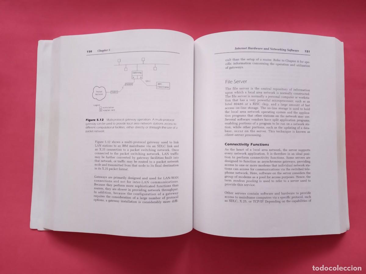 Libros de segunda mano: ETHERNET NETWORKS: DESIGN - IMPLEMENTATION - OPERATION - MANAGEMENT. GILBERT HELD. USA, 1994. - Foto 11