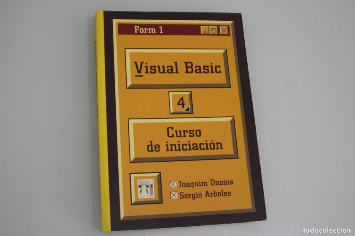 Libros de segunda mano: VISUAL BASIC CURSO DE INICIACI&Oacute;N - Foto 1