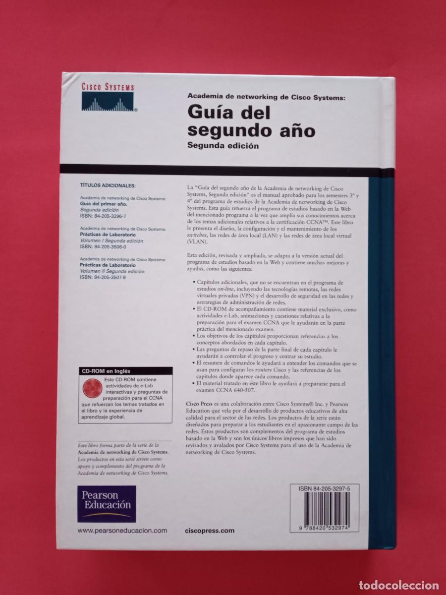 Libros de segunda mano: ACADEMIA DE NETWORKING DE CISCO SYSTEMS: GU&Iacute;A DEL SEGUNDO A&Ntilde;O. SEGUNDA EDICI&Oacute;N, 2002. - Foto 2