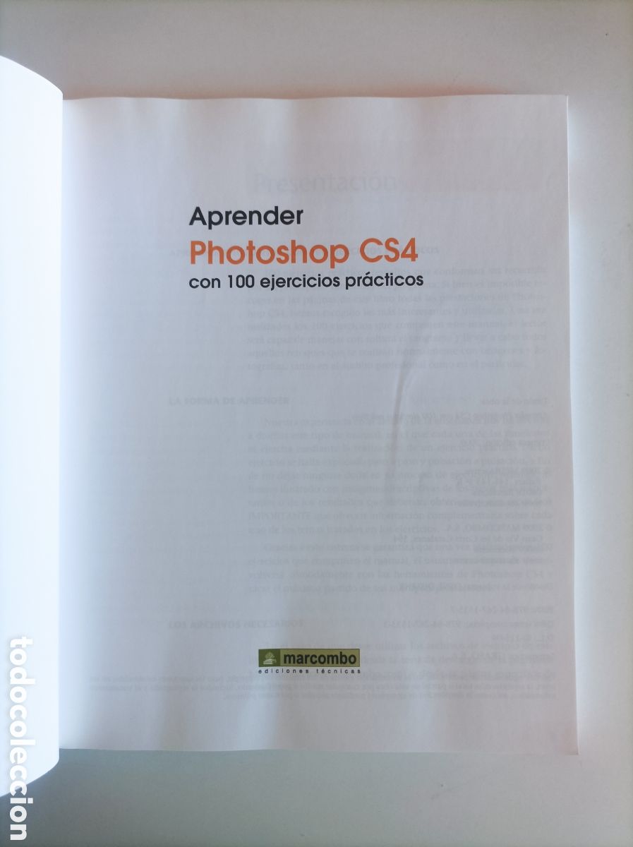 Libros de segunda mano: Aprender Photoshop CS4 con 100 ejercicios. - Foto 2