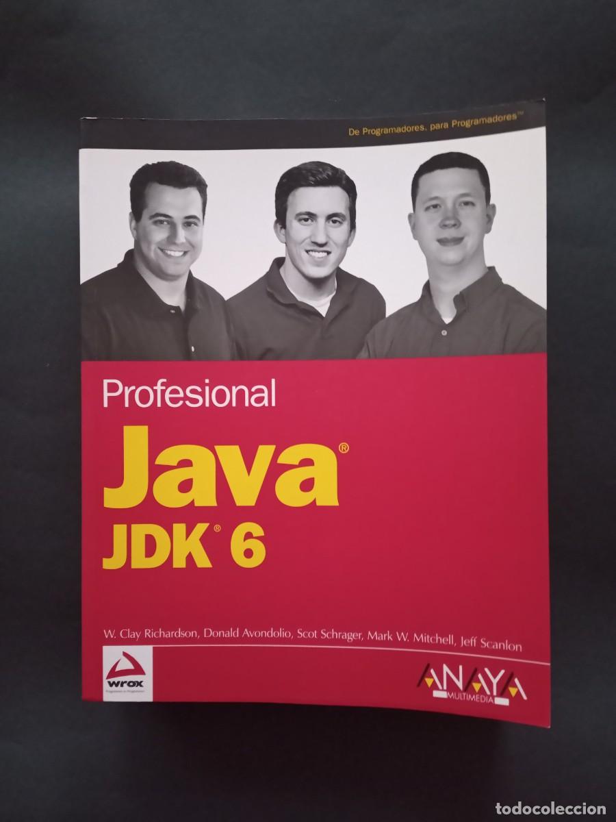 Libros de segunda mano: PROFESIONAL JAVA JDK 6 EDITION. ANAYA MULTIMEDIA/WROX. MADRID, 2007. - Foto 1