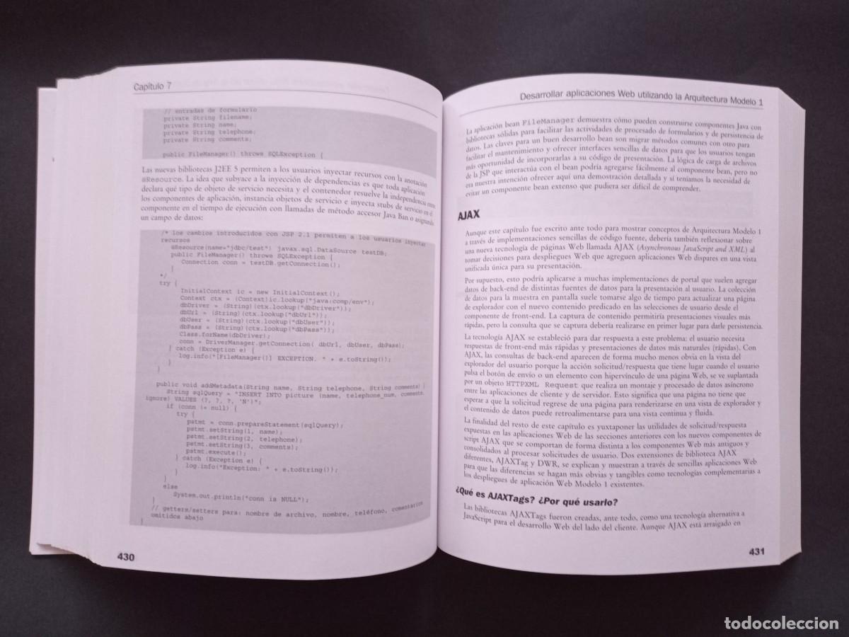 Libros de segunda mano: PROFESIONAL JAVA JDK 6 EDITION. ANAYA MULTIMEDIA/WROX. MADRID, 2007. - Foto 12
