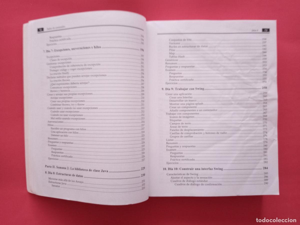 Libros de segunda mano: PROGRAMACI&Oacute;N JAVA 6. ROGERS CADENHEAD Y LAURA LEMAY. ANAYA MULTIMEDIA. MADRID, 2008. - Foto 9