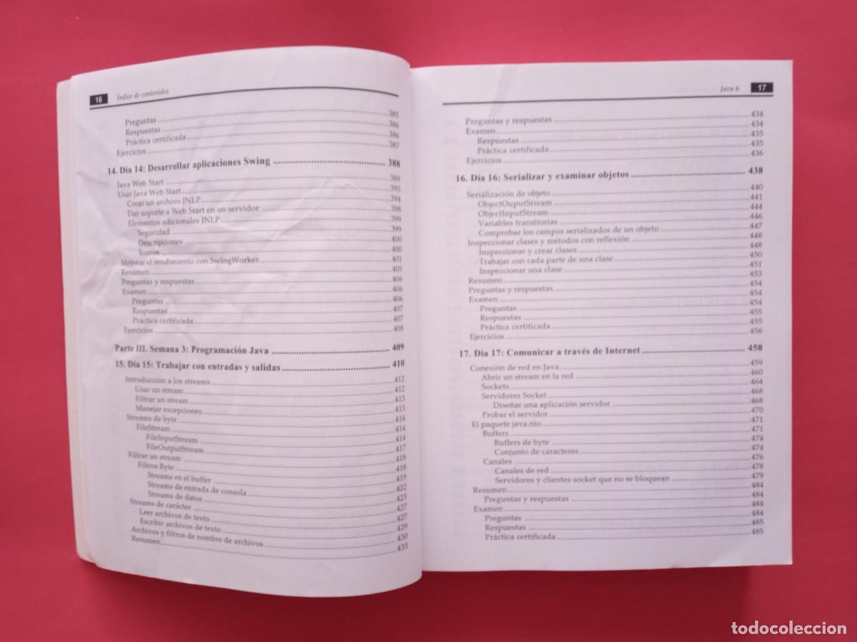 Libros de segunda mano: PROGRAMACI&Oacute;N JAVA 6. ROGERS CADENHEAD Y LAURA LEMAY. ANAYA MULTIMEDIA. MADRID, 2008. - Foto 11