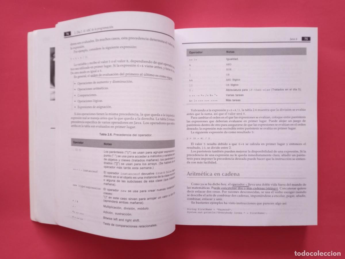 Libros de segunda mano: PROGRAMACI&Oacute;N JAVA 6. ROGERS CADENHEAD Y LAURA LEMAY. ANAYA MULTIMEDIA. MADRID, 2008. - Foto 15