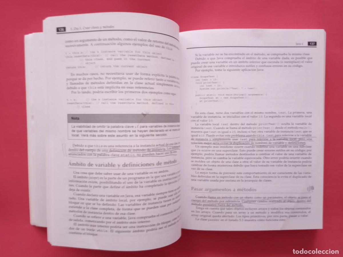 Libros de segunda mano: PROGRAMACI&Oacute;N JAVA 6. ROGERS CADENHEAD Y LAURA LEMAY. ANAYA MULTIMEDIA. MADRID, 2008. - Foto 16