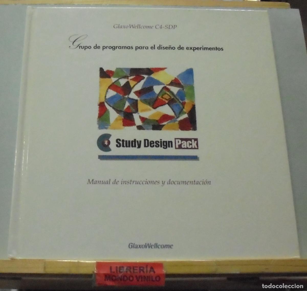 Libros de segunda mano: Study design pack. Grupo de programas para el dise&ntilde;o de experimentos, incluye CD - Foto 1
