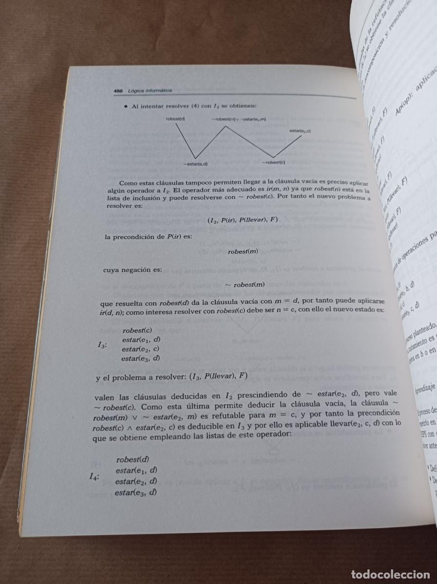 Libros de segunda mano: LIBRO L&Oacute;GICA INFORM&Aacute;TICA - JOS&Eacute; CUENA - Foto 18