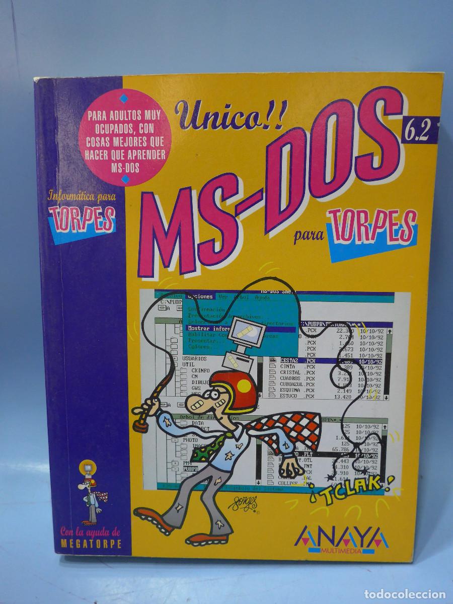 Libros de segunda mano: MS-DOS PARA TORPES - FORGES - ANAYA MULTIMEDIA - Foto 1