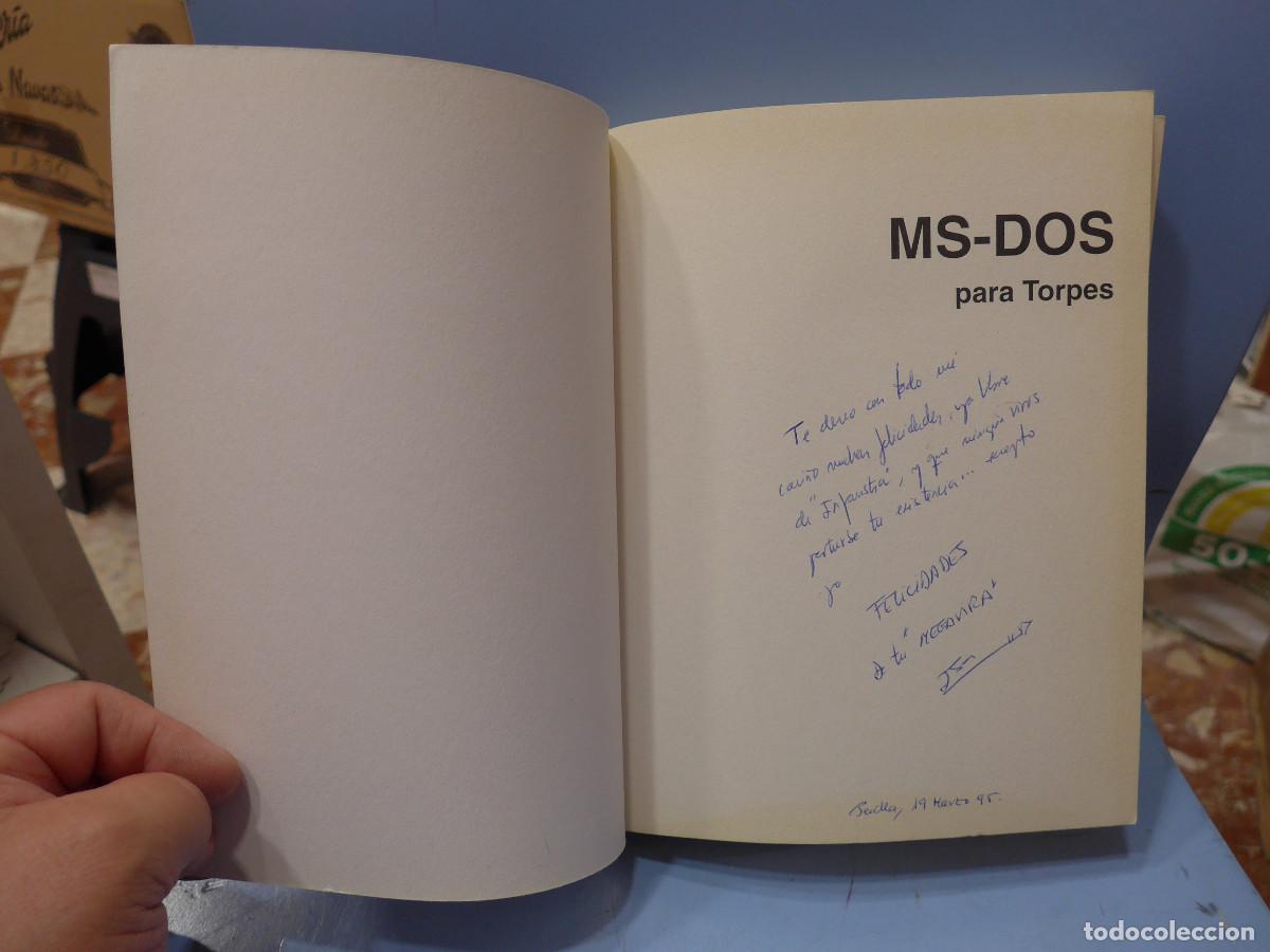 Libros de segunda mano: MS-DOS PARA TORPES - FORGES - ANAYA MULTIMEDIA - Foto 3