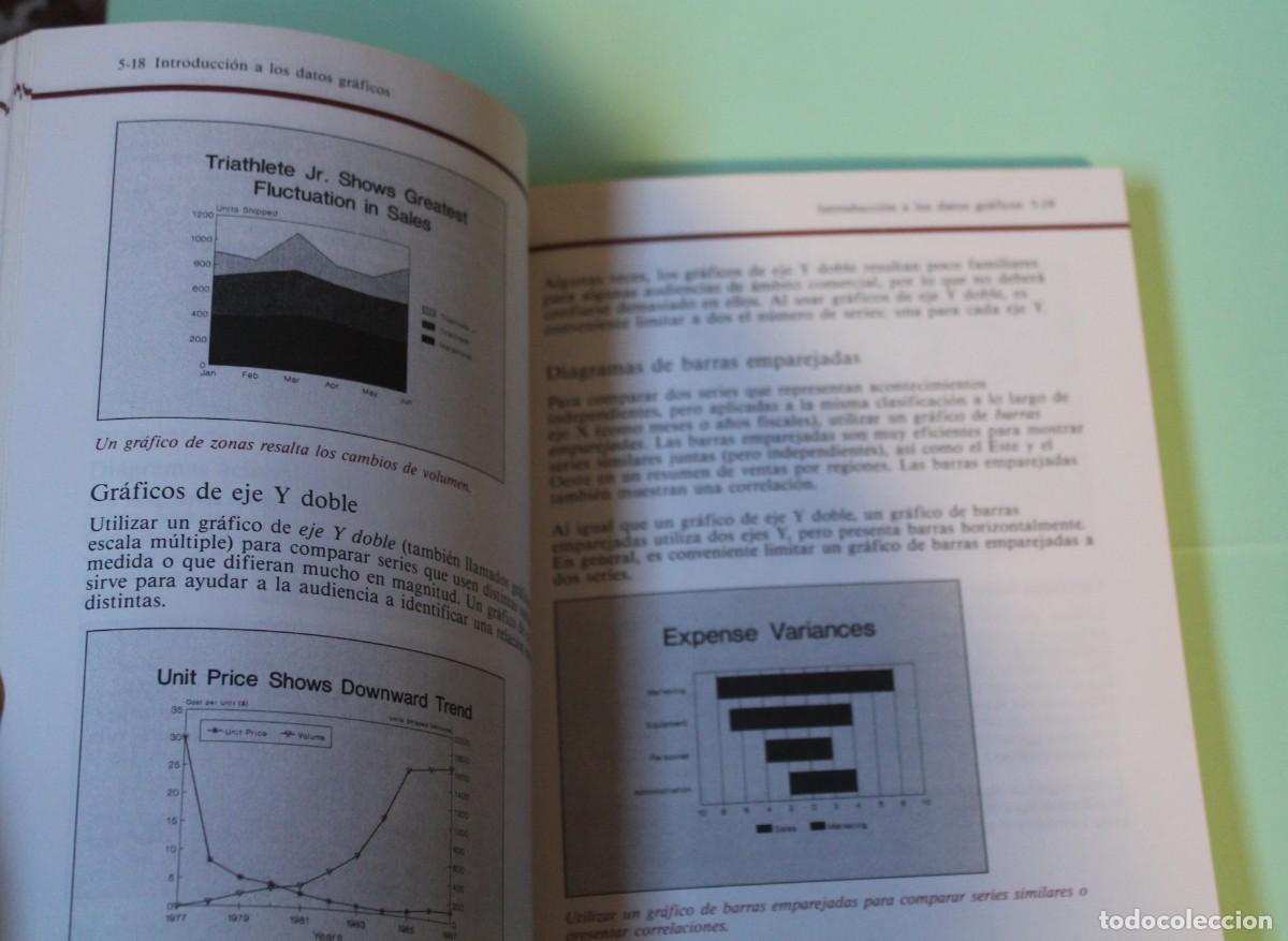 Libros de segunda mano: LIBRO DEL HARVARD GRAPHICS. VERSION EN ESPA&Ntilde;OL. PRIMERA EDICION. A&Ntilde;O 1987, TRADUCIDA EN 1988. - Foto 3