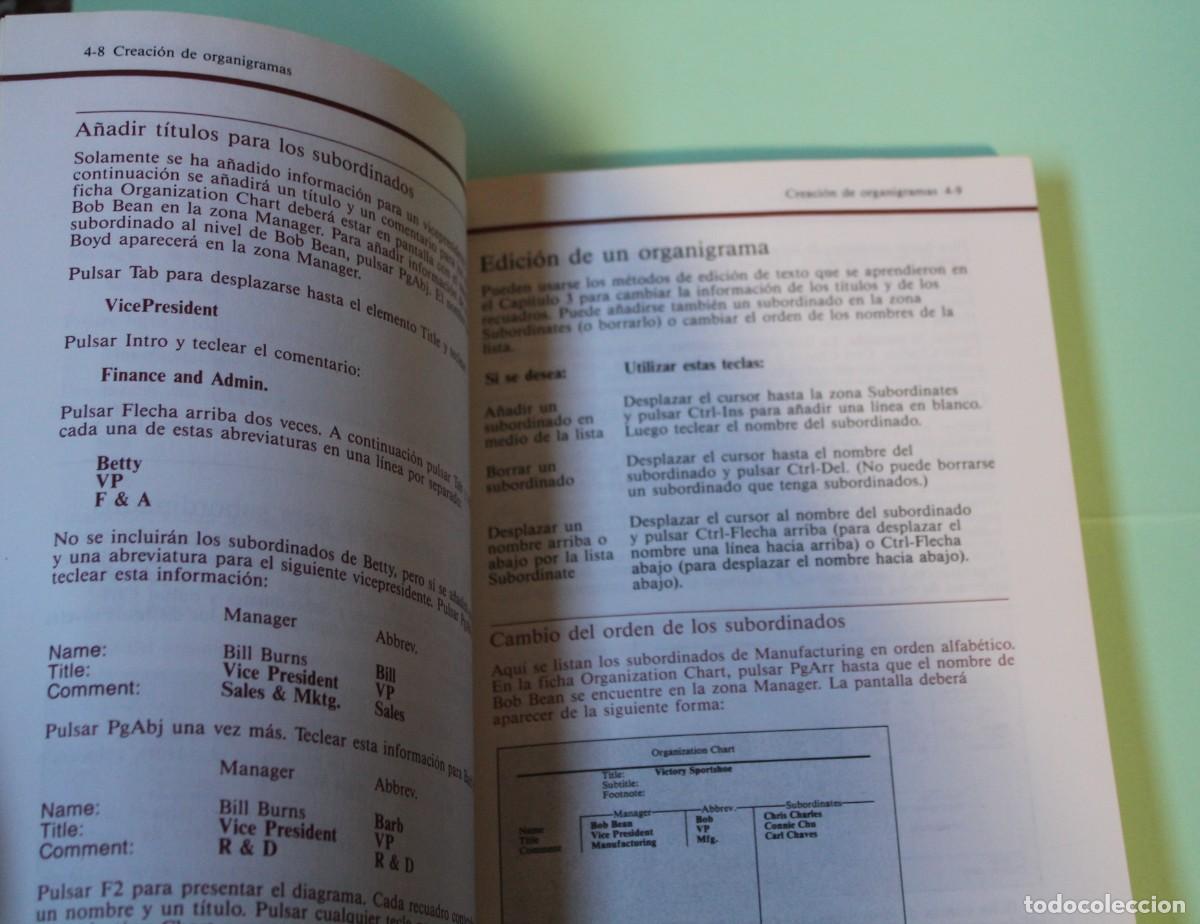 Libros de segunda mano: LIBRO DEL HARVARD GRAPHICS. VERSION EN ESPA&Ntilde;OL. PRIMERA EDICION. A&Ntilde;O 1987, TRADUCIDA EN 1988. - Foto 5