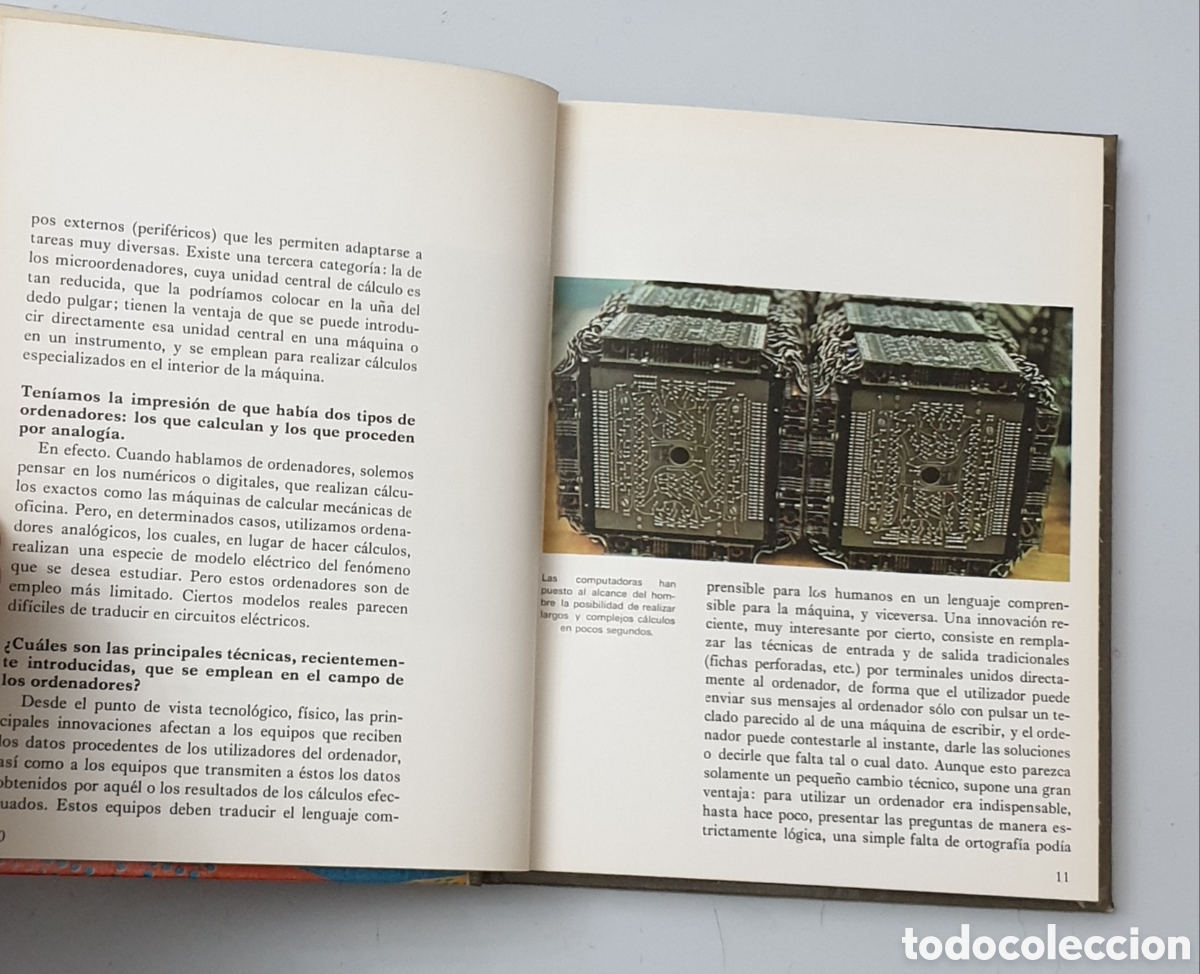Libros de segunda mano: LIBRO LOS ORDENADORES (Espa&ntilde;a - Salvat - 1973) COMO NUEVO - Foto 10