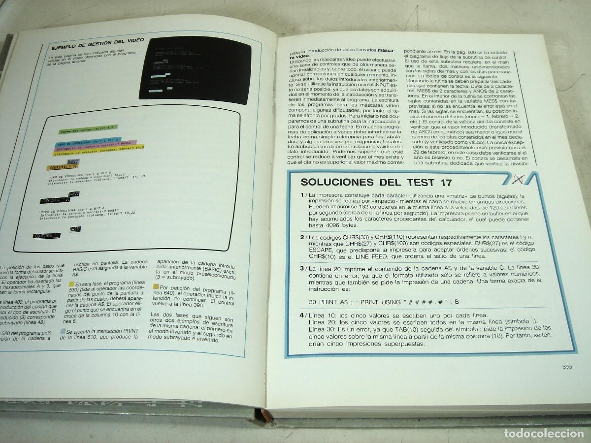 Libros de segunda mano: LIBRO INFORMATICA - ENCICLOPEDIA BASIC - TOMO N&ordm; 3 - EDICIONES FORUM 1983 - Foto 6