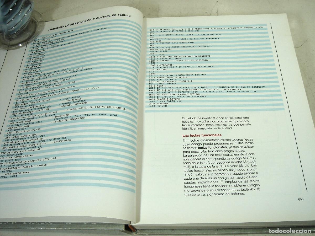 Libros de segunda mano: LIBRO INFORMATICA - ENCICLOPEDIA BASIC - TOMO N&ordm; 3 - EDICIONES FORUM 1983 - Foto 7