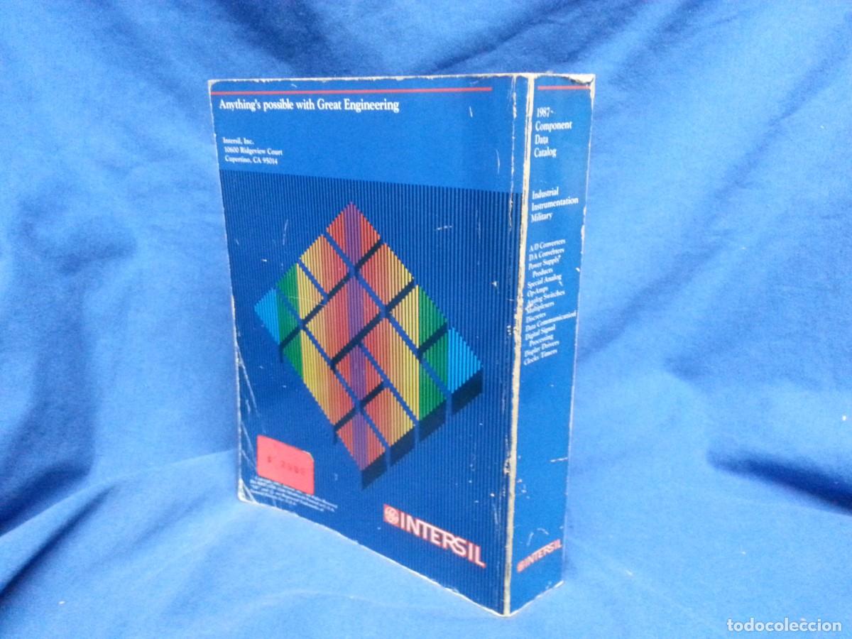 Libros de segunda mano: INTERSIL G.E. RCA - CAT&Aacute;LOGO COMPONENTES - U.S.A. EN 1987 - Foto 6