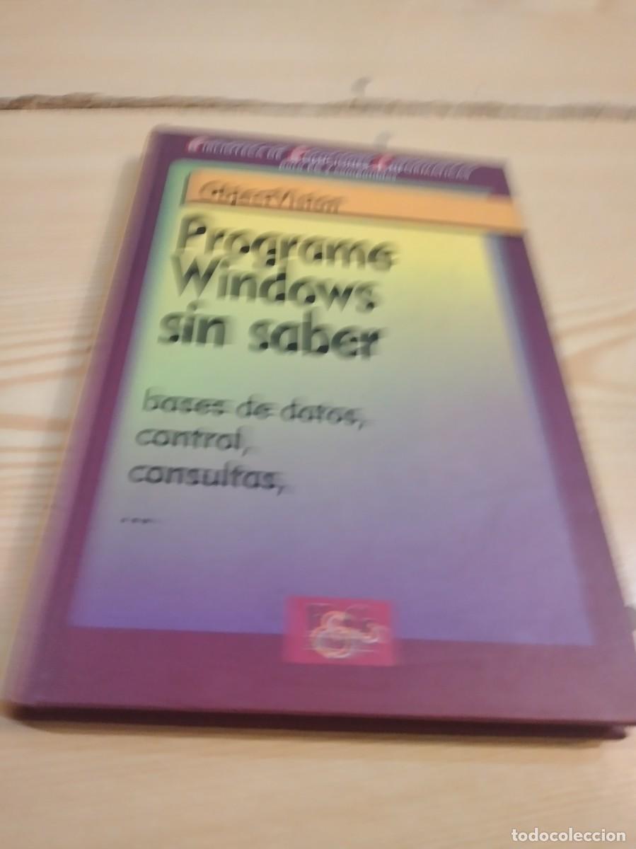 Libros de segunda mano: GG-TS LIBRO PROGRAME WINDOWS SIN SABER INFORMATICA - Foto 1