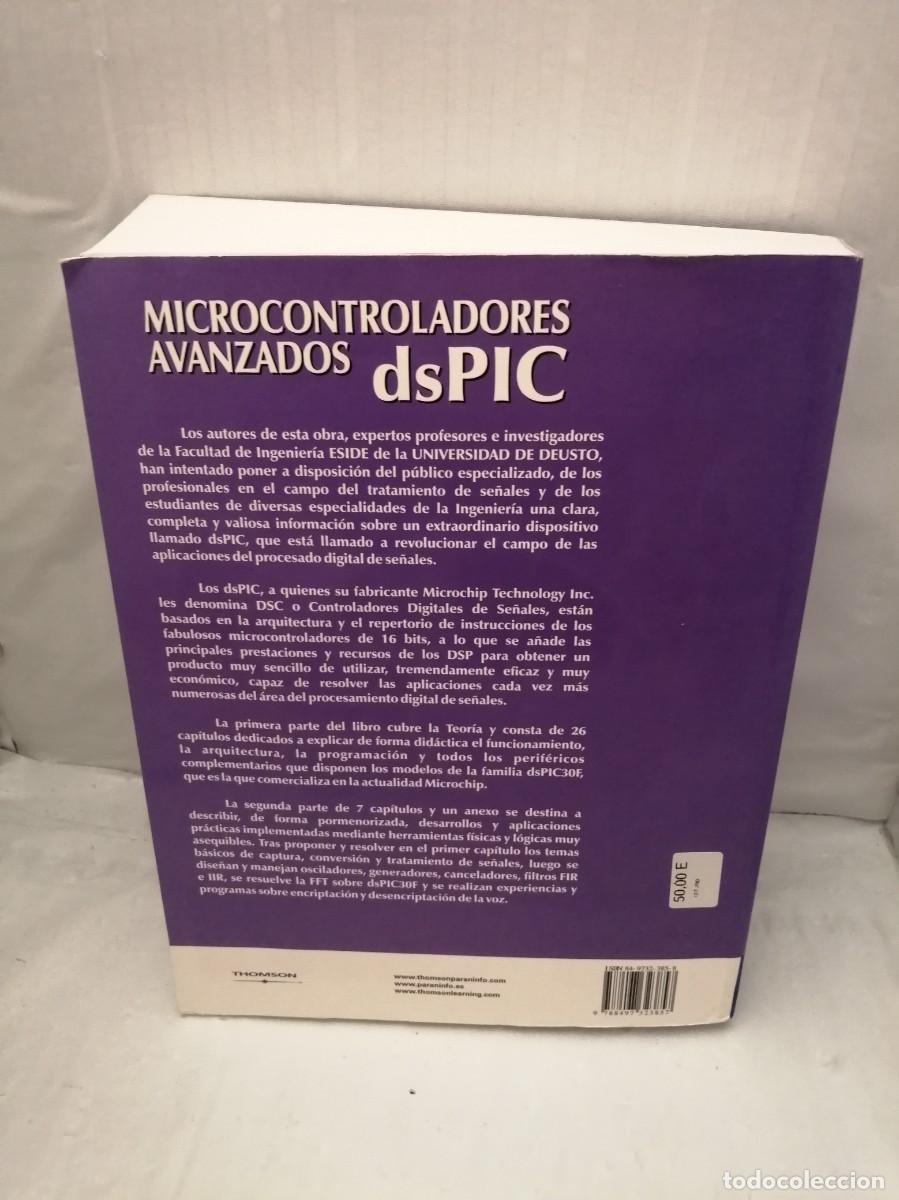 Libros de segunda mano: MICROCONTROLADORES AVANZADOS DSPIC (INCLUYE CD-ROM) - Foto 2