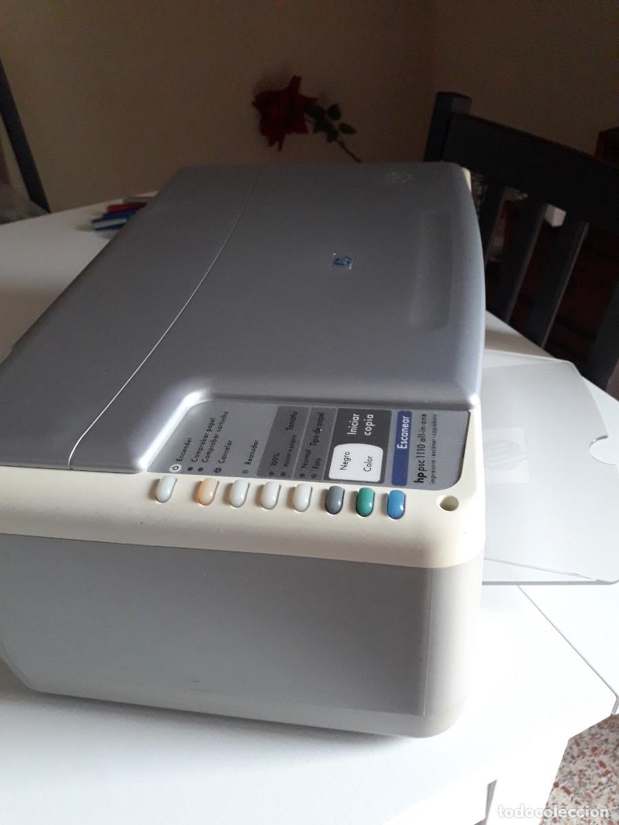 Libros de segunda mano: Impresora HP PSC 1110 Series con Cables de conexi&oacute;n y CD - Foto 6